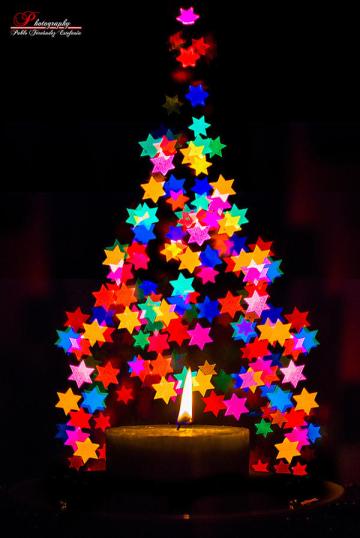 christmas-tree-coloful-abstract-candle-stars