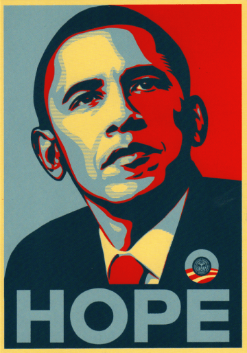 obama-poster-of-hope-for-change-his-upper-body-displayed