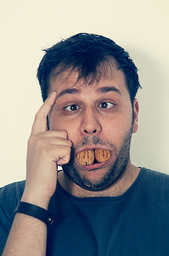 male-has-nut-in-mouth-is absolutely-nuts