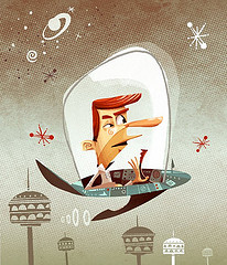 Futuristic-cartoon-jetsons-flying-car
